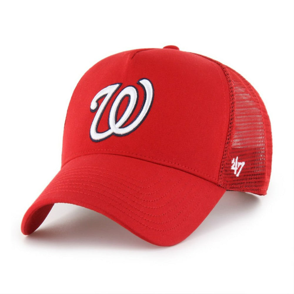 Washington Nationals '47 Ballpark Offside Adjustable Trucker Hat - Red - 47 brand Sale