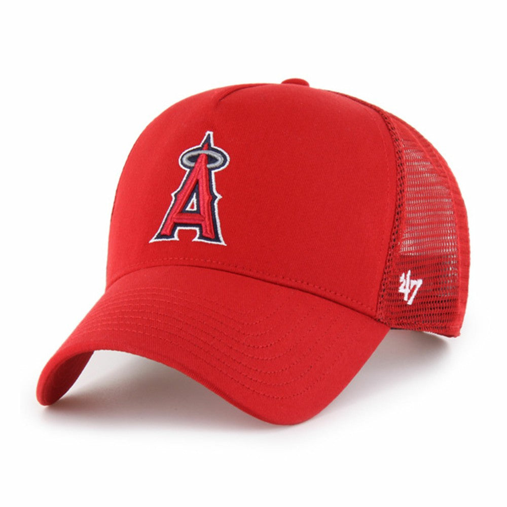 Los Angeles Angels '47 Ballpark Offside Adjustable Trucker Hat - Red - 47 brand Discount