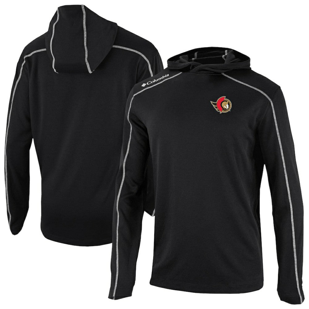 Ottawa Senators Columbia Shotgun Omni-Wick Pullover Hoodie - Black - NHL 202128409