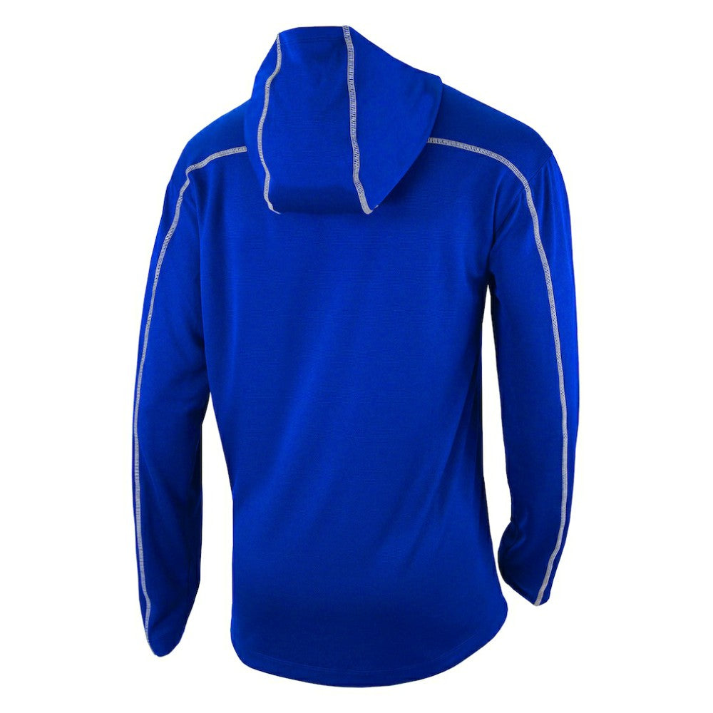 Edmonton Oilers Columbia Shotgun Omni-Wick Pullover Hoodie - Royal - NHL 202128410