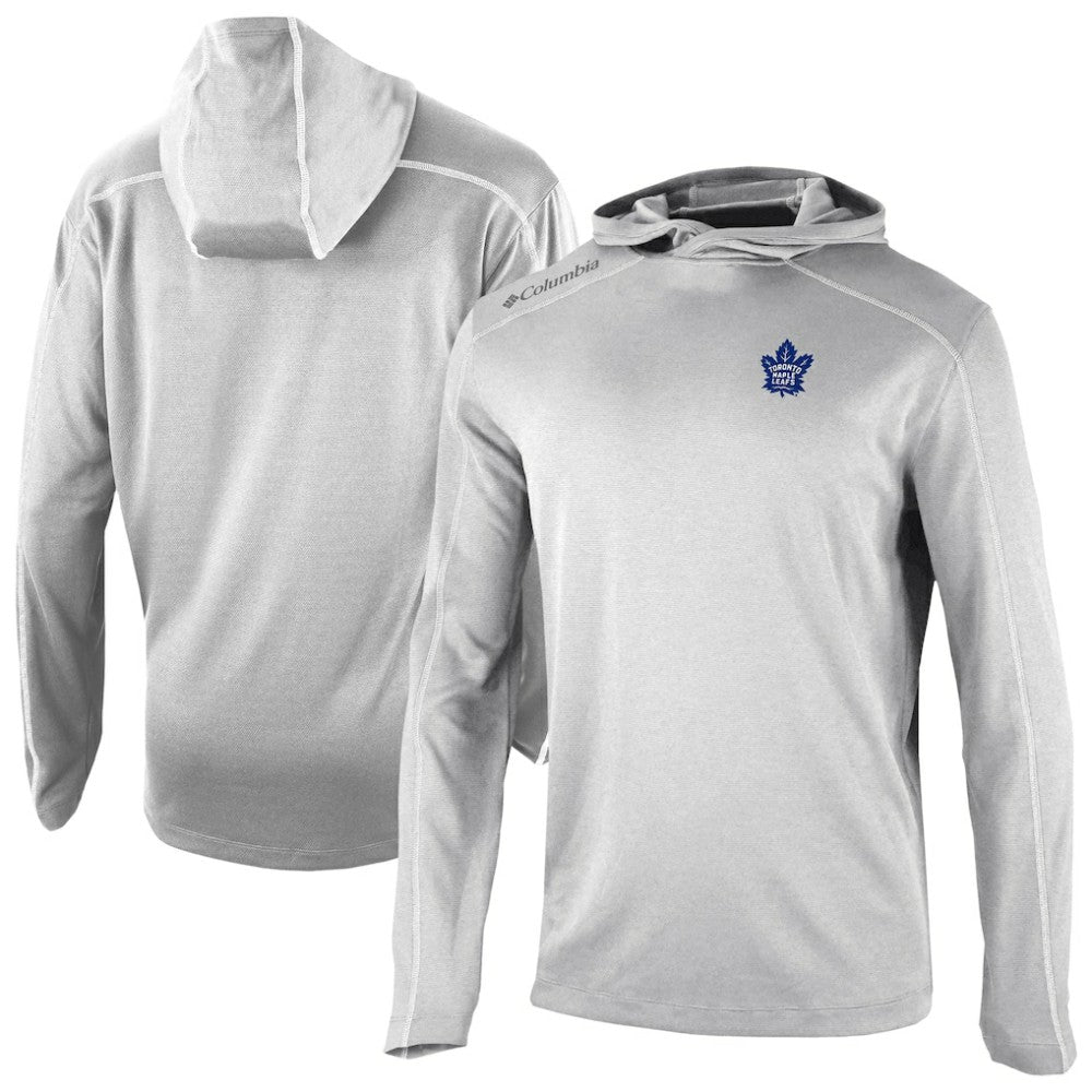 Toronto Maple Leafs Columbia Shotgun Omni-Wick Pullover Hoodie - Gray - NHL 202128412