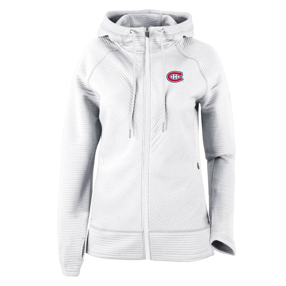 Montreal Canadiens Columbia Omni-Wick Pack It Up Full-Zip Jacket - White - NHL 202128448
