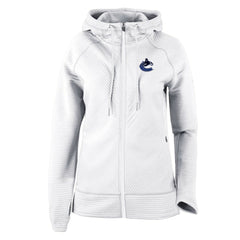 Vancouver Canucks Columbia Omni-Wick Pack It Up Full-Zip Jacket - White - NHL 202128449