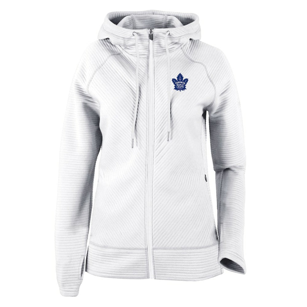 Toronto Maple Leafs Columbia Omni-Wick Pack It Up Full-Zip Jacket - White - NHL 202128452
