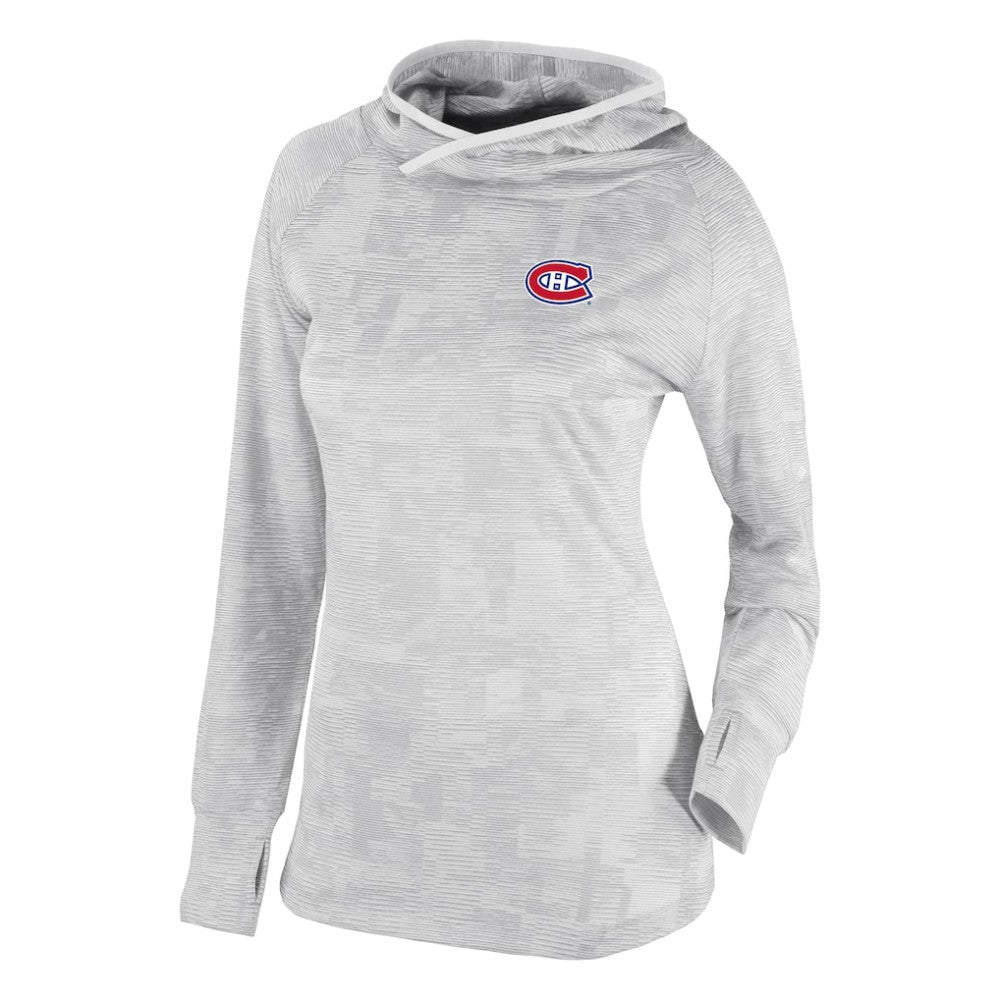 Montreal Canadiens Columbia Women's Omni-Wick Sunday Ball Pullover Hoodie - White - NHL 202128462