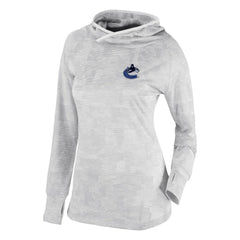 Vancouver Canucks Columbia Women's Omni-Wick Sunday Ball Pullover Hoodie - White - NHL 202128463