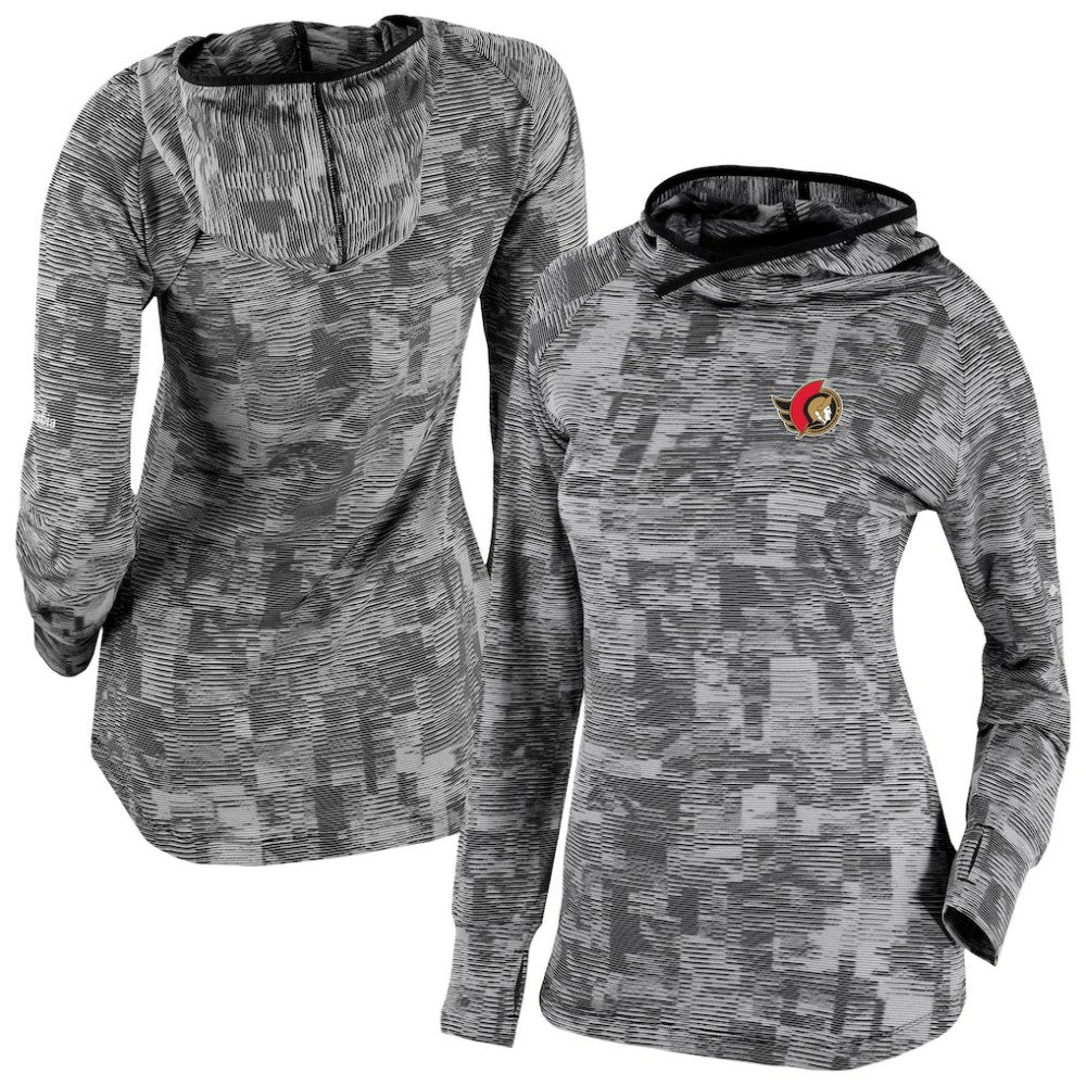 Ottawa Senators Columbia Women's Omni-Wick Sunday Ball Pullover Hoodie - Black - NHL 202128465