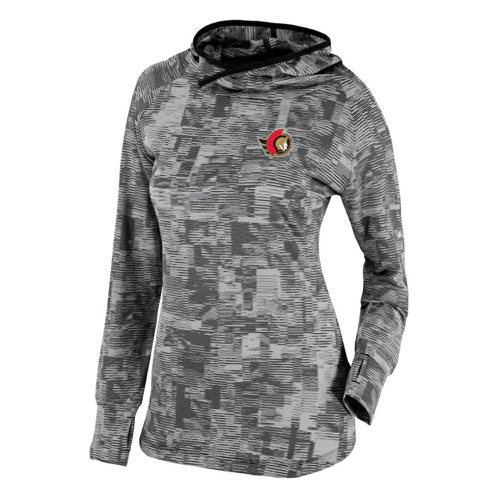Ottawa Senators Columbia Women's Omni-Wick Sunday Ball Pullover Hoodie - Black - NHL 202128465