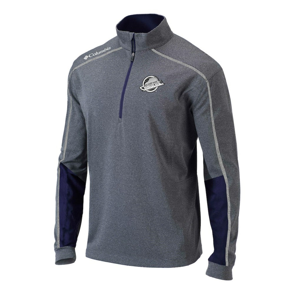 Vancouver Canucks Columbia Omni-Wick Shotgun 2.0 Quarter-Zip Pullover Top - Navy - NHL 202128470