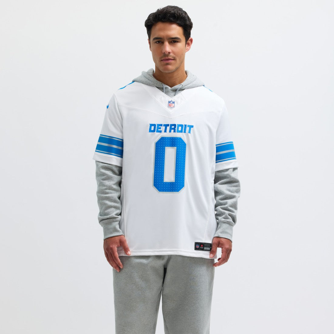 Nike Jahmyr Gibbs Detroit Lions Vapor F.U.S.E. Limited Jersey White
