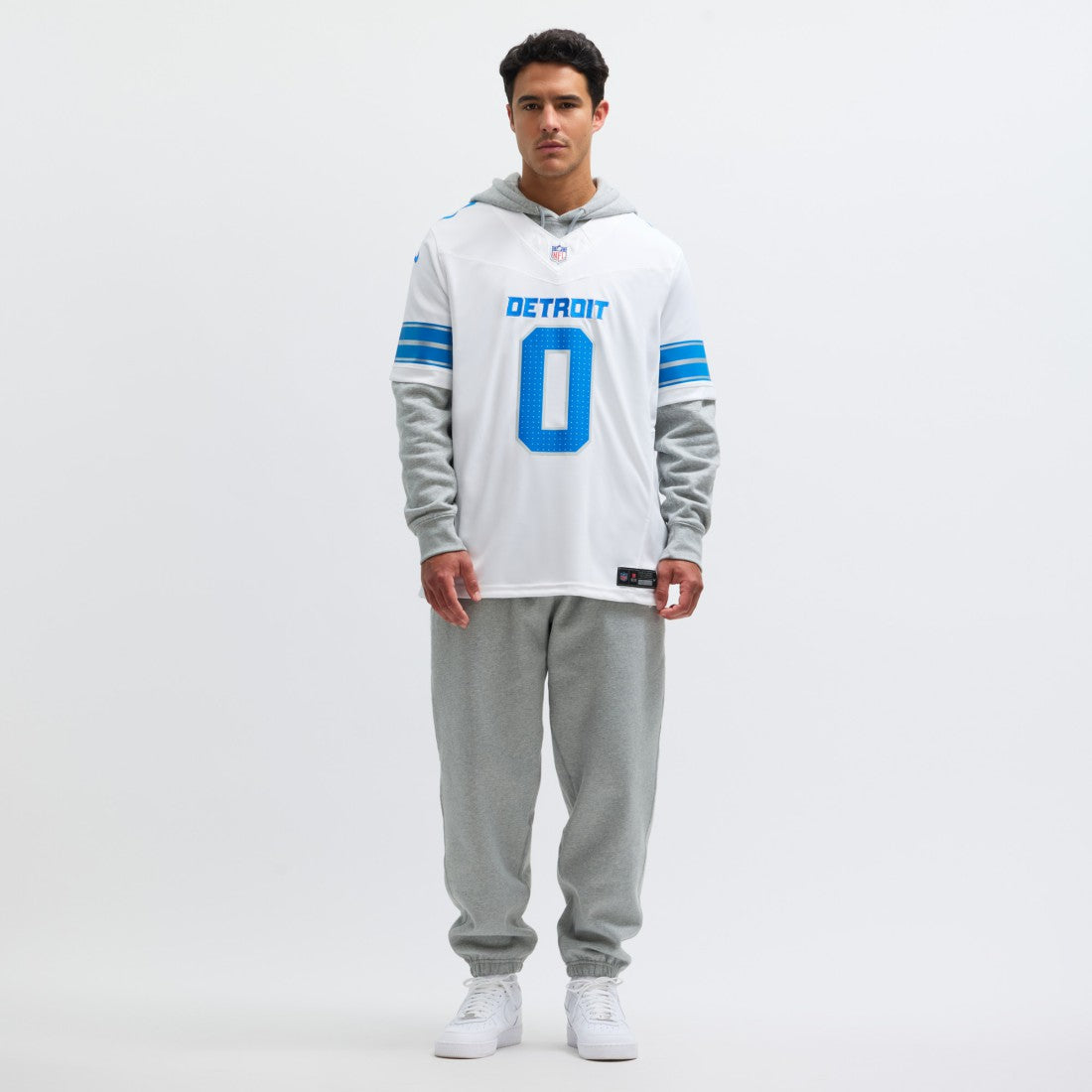 Nike Jahmyr Gibbs Detroit Lions Vapor F.U.S.E. Limited Jersey White