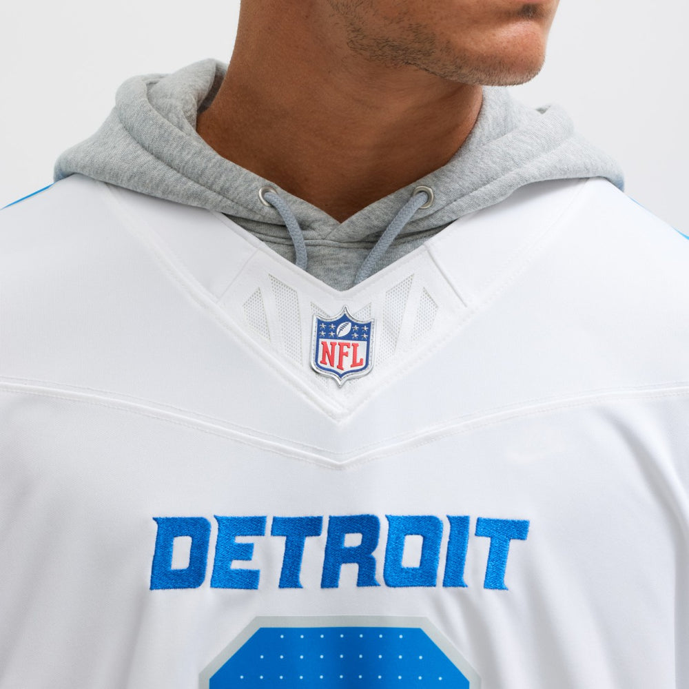 Nike Jahmyr Gibbs Detroit Lions Vapor F.U.S.E. Limited Jersey White