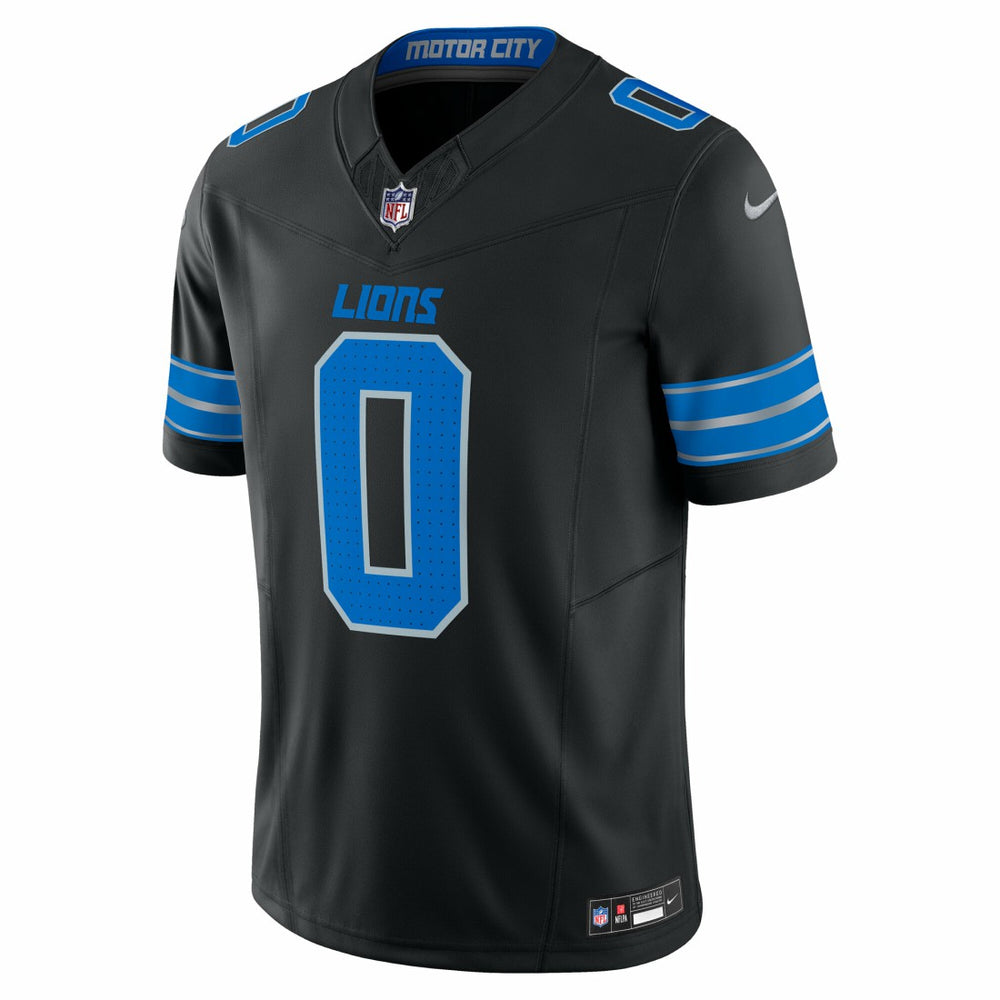 Nike Jahmyr Gibbs Detroit Lions 2nd Alternate Vapor F.U.S.E. Limited Jersey Black