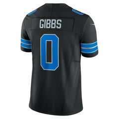 Nike Jahmyr Gibbs Detroit Lions 2nd Alternate Vapor F.U.S.E. Limited Jersey Black
