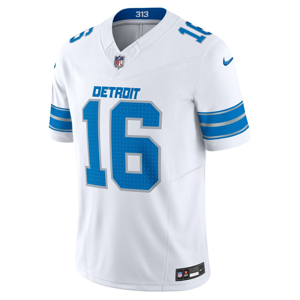 Nike Jared Goff Detroit Lions Vapor F.U.S.E. Limited Jersey White