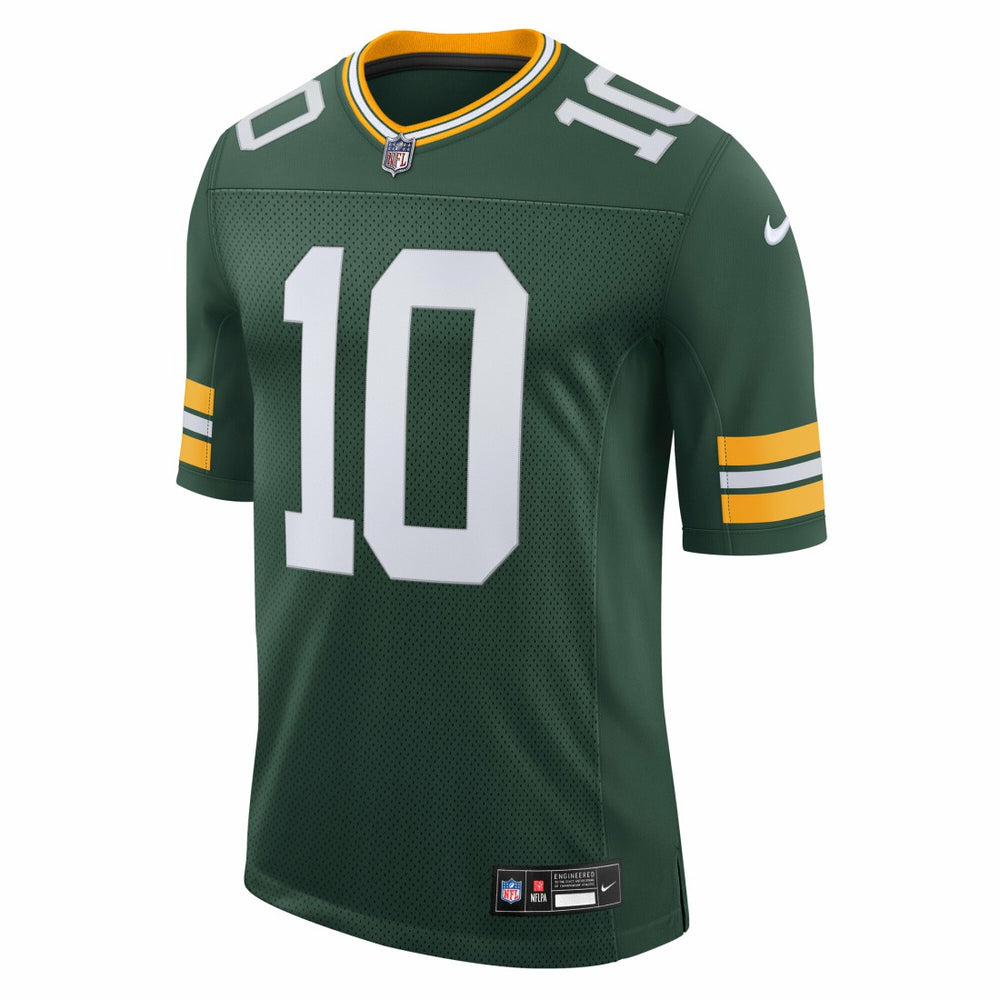 Nike Jordan Love Green Bay Packers Team Vapor Untouchable Limited Jersey Green