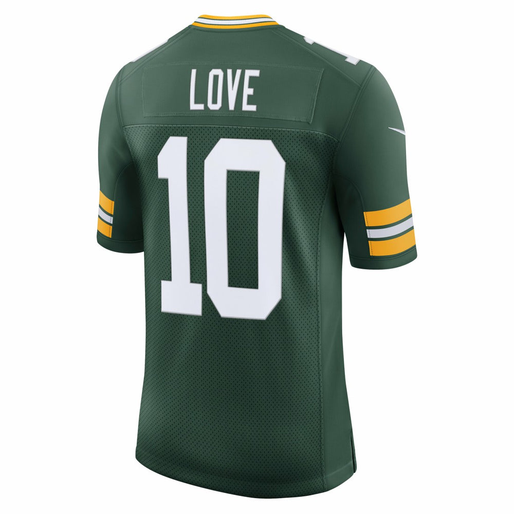 Nike Jordan Love Green Bay Packers Team Vapor Untouchable Limited Jersey Green