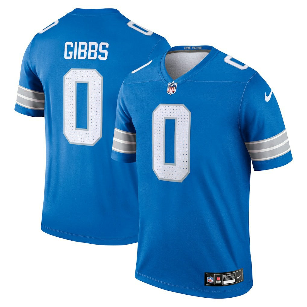 Nike Jahmyr Gibbs Detroit Lions Legend Player Performance Top Blue