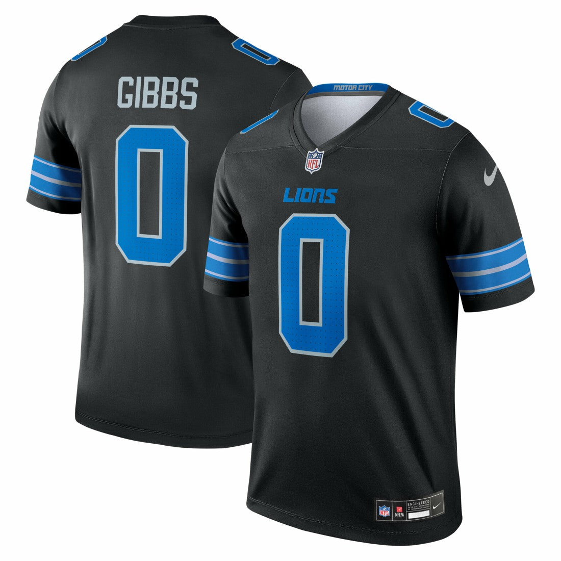 Nike Jahmyr Gibbs Detroit Lions Legend Player Performance Top Black