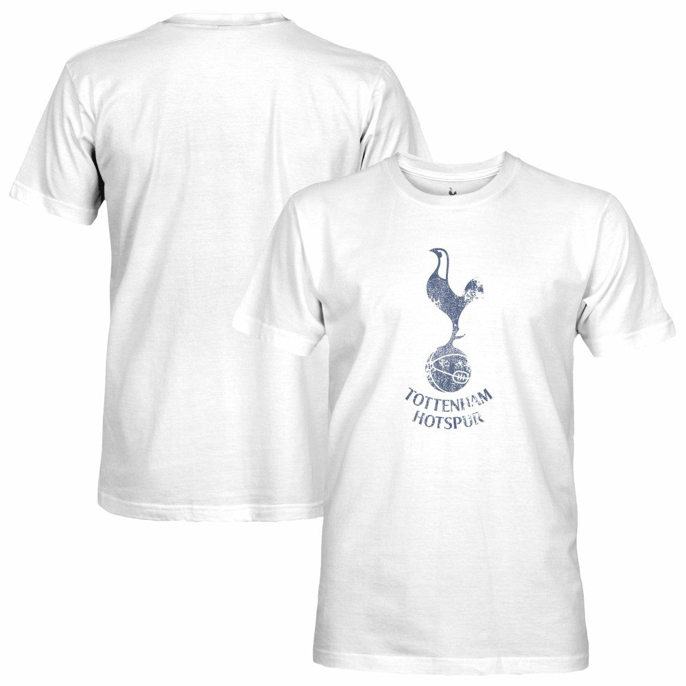 Tottenham Hotspur 1863FC Mono Badge T-Shirt White