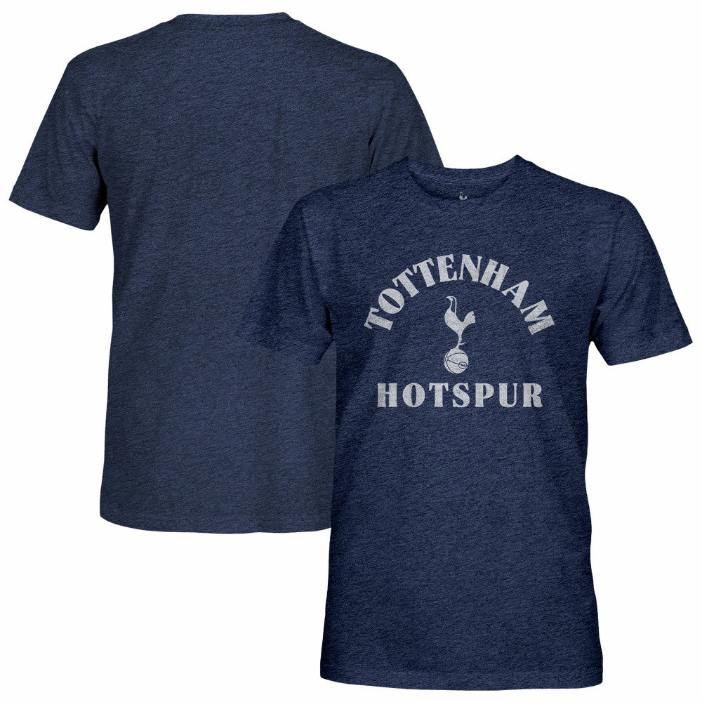 Tottenham Hotspur 1863FC Team Arch Vintage Tri-Blend T-Shirt Navy