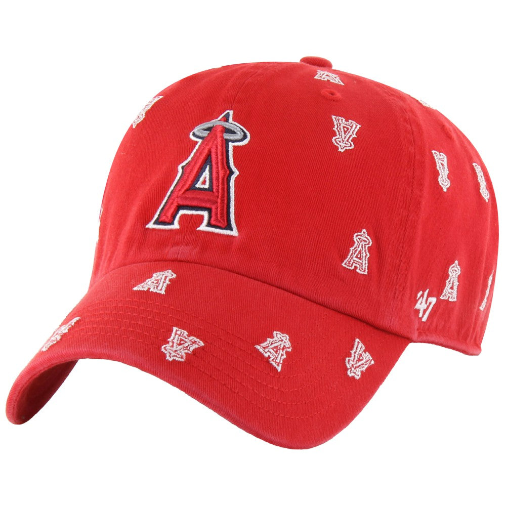 Los Angeles Angels '47 Women's Confetti Clean Up Adjustable Hat - Red - 47 brand on Sale