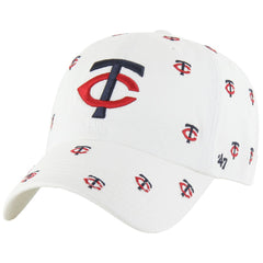 Minnesota Twins '47 Women's Confetti Clean Up Adjustable Hat - White - 47 brand on Sale