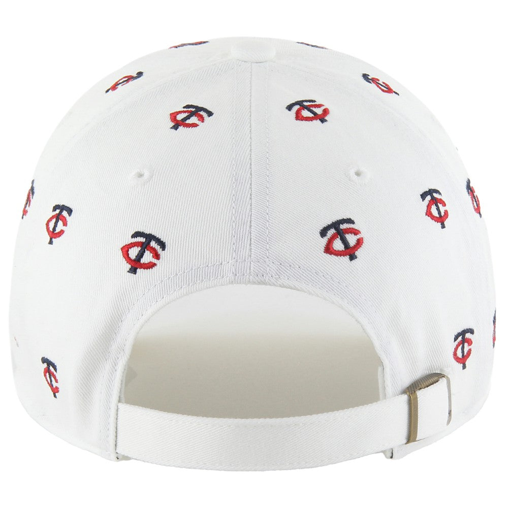 Minnesota Twins '47 Women's Confetti Clean Up Adjustable Hat - White - 47 brand on Sale