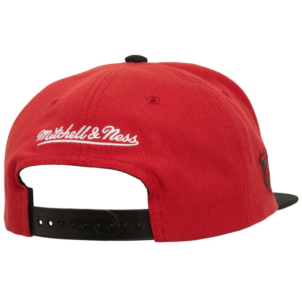 Detroit Red Wings Mitchell & Ness Soul Triple Up Snapback Hat - Red - NHL 202134821