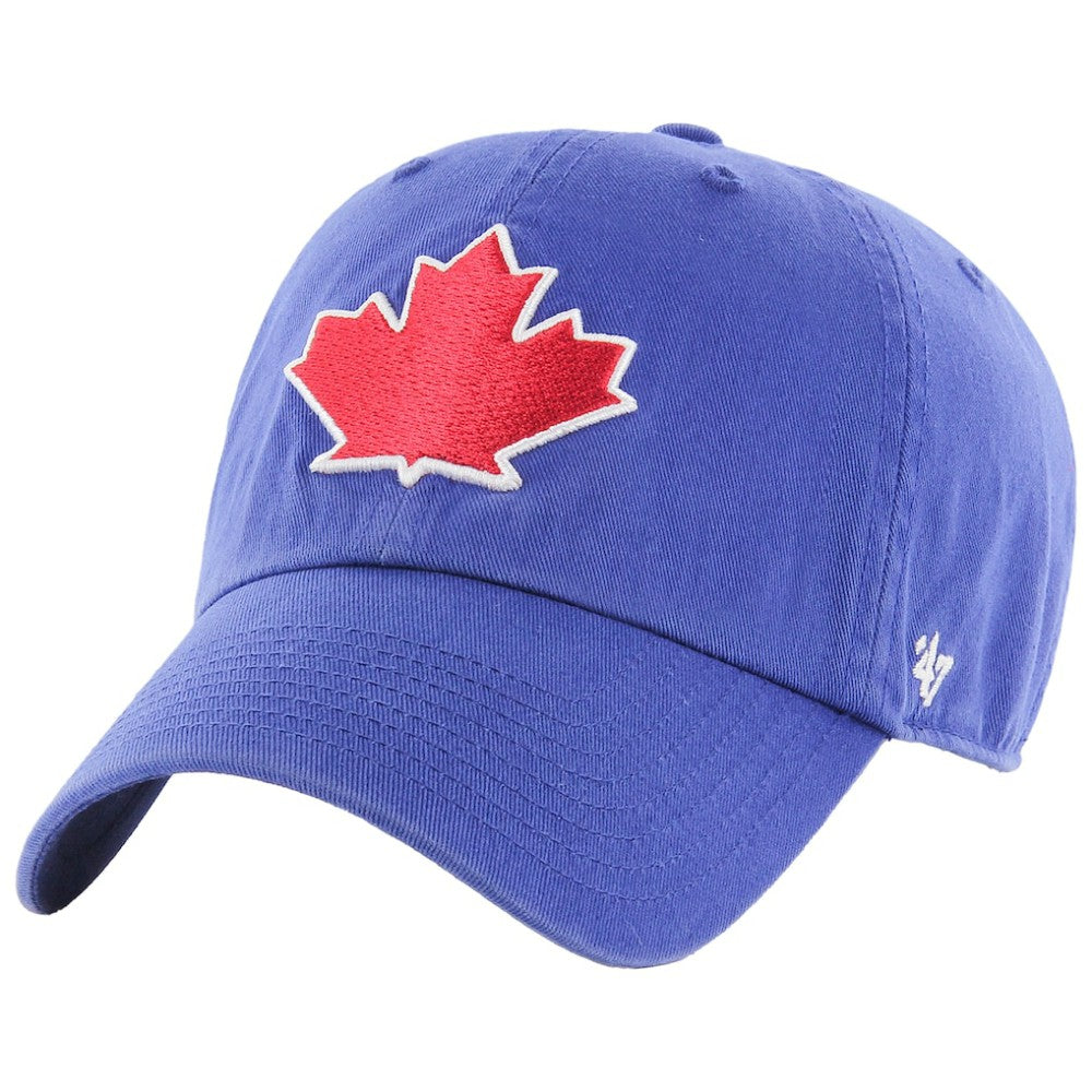 Toronto Blue Jays '47 Youth Clean Up Adjustable Hat - Royal - 47 brand Lifestyle