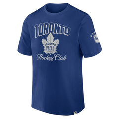 Toronto Maple Leafs Fanatics Decades Collection Made To Last T-Shirt - Blue - NHL 202135494