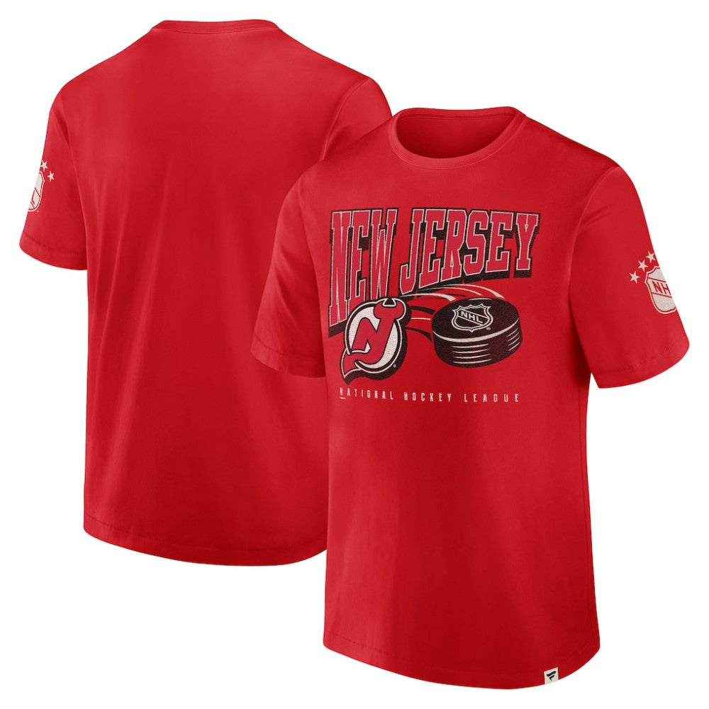 New Jersey Devils Fanatics Decades Collection Made To Last T-Shirt - Red - NHL 202135497