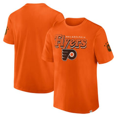 Philadelphia Flyers Fanatics Decades Collection Made To Last T-Shirt - Orange - NHL 202135505