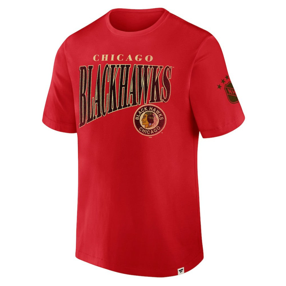 Chicago Blackhawks Fanatics Decades Collection Made To Last T-Shirt - Red - NHL 202135521