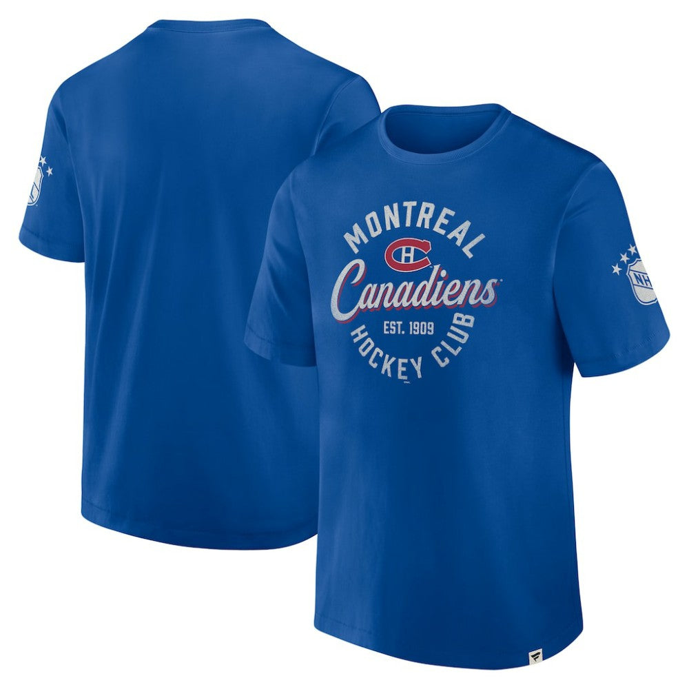 Montreal Canadiens Fanatics Decades Collection Made To Last T-Shirt - Royal - NHL 202135523