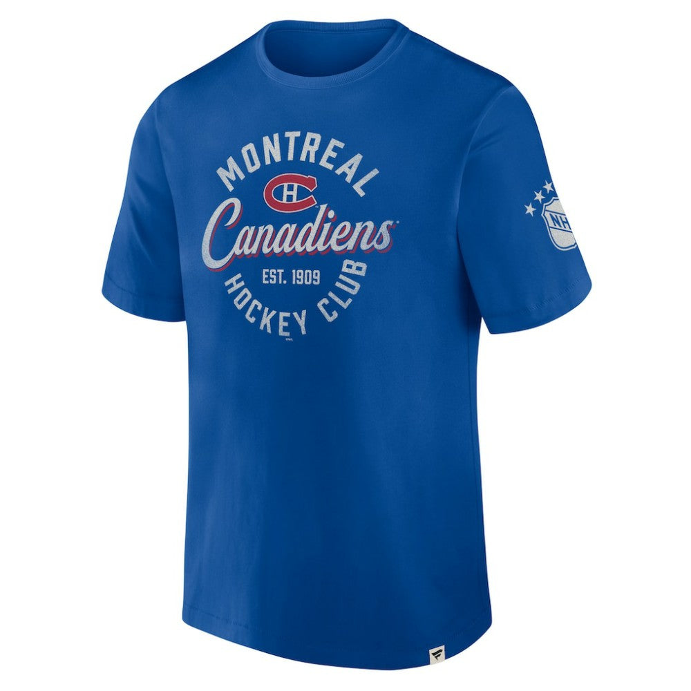 Montreal Canadiens Fanatics Decades Collection Made To Last T-Shirt - Royal - NHL 202135523