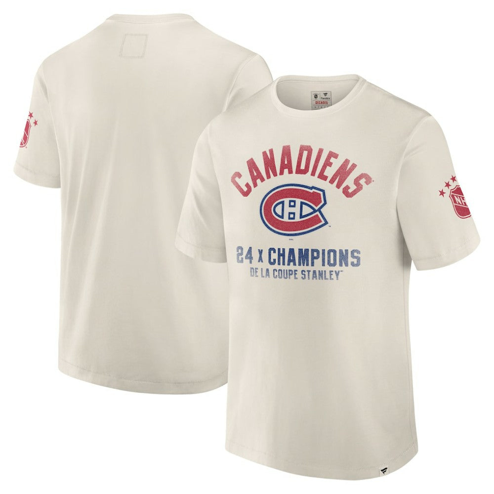 Montreal Canadiens Fanatics Decades Collection Timeless T-Shirt - White - NHL 202135532