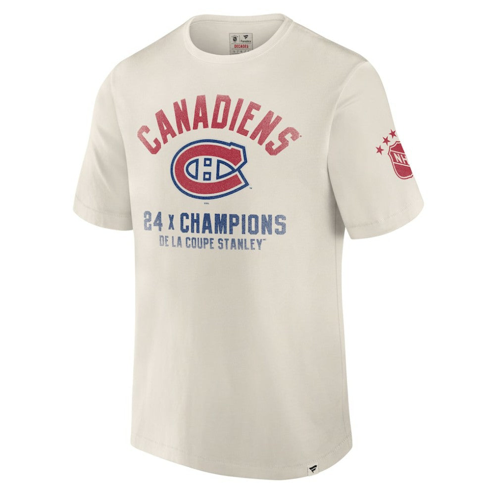 Montreal Canadiens Fanatics Decades Collection Timeless T-Shirt - White - NHL 202135532