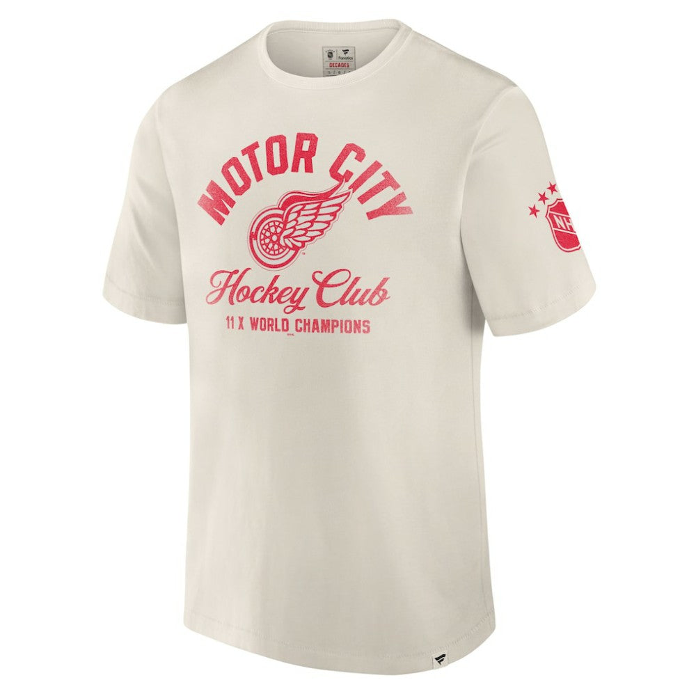 Detroit Red Wings Fanatics Decades Collection Timeless T-Shirt - White - NHL 202135538