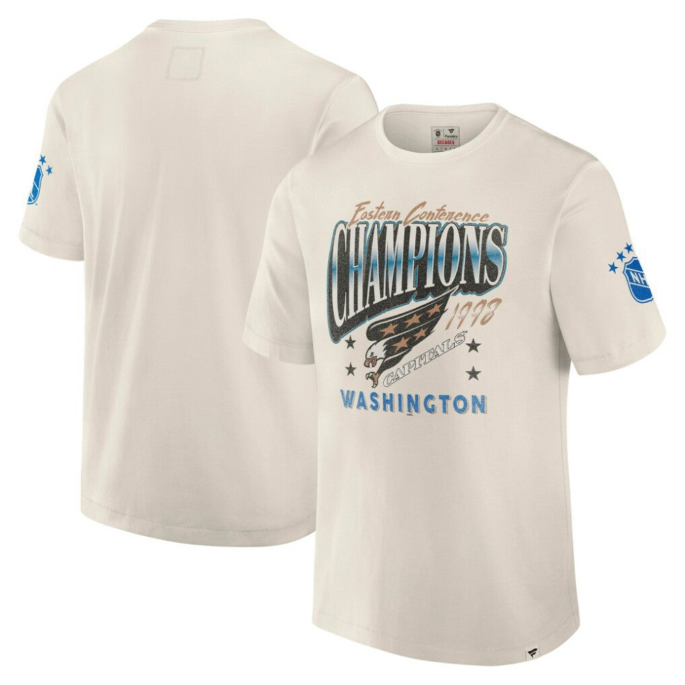 Washington Capitals Fanatics Decades Collection Timeless T-Shirt - White - NHL 202135542