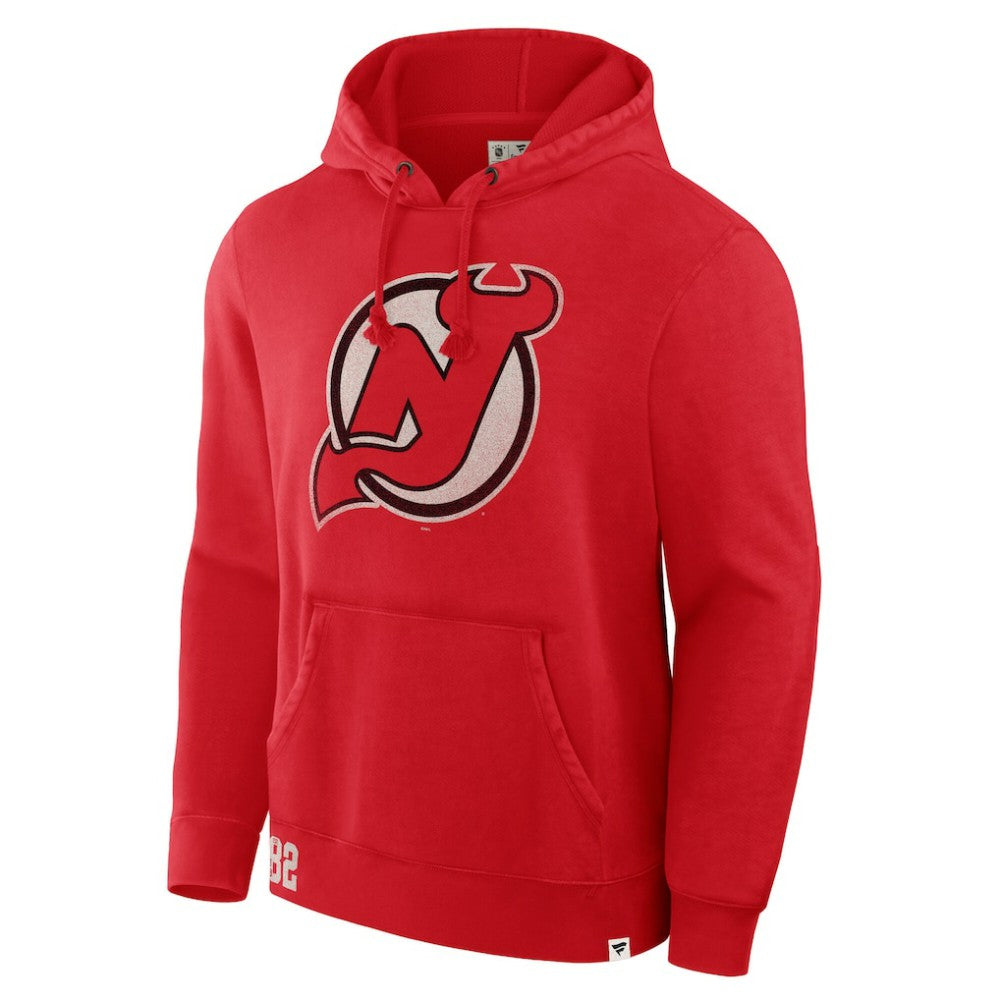 New Jersey Devils Fanatics Decades Collection Tradition Hoodie - Red - NHL 202135560