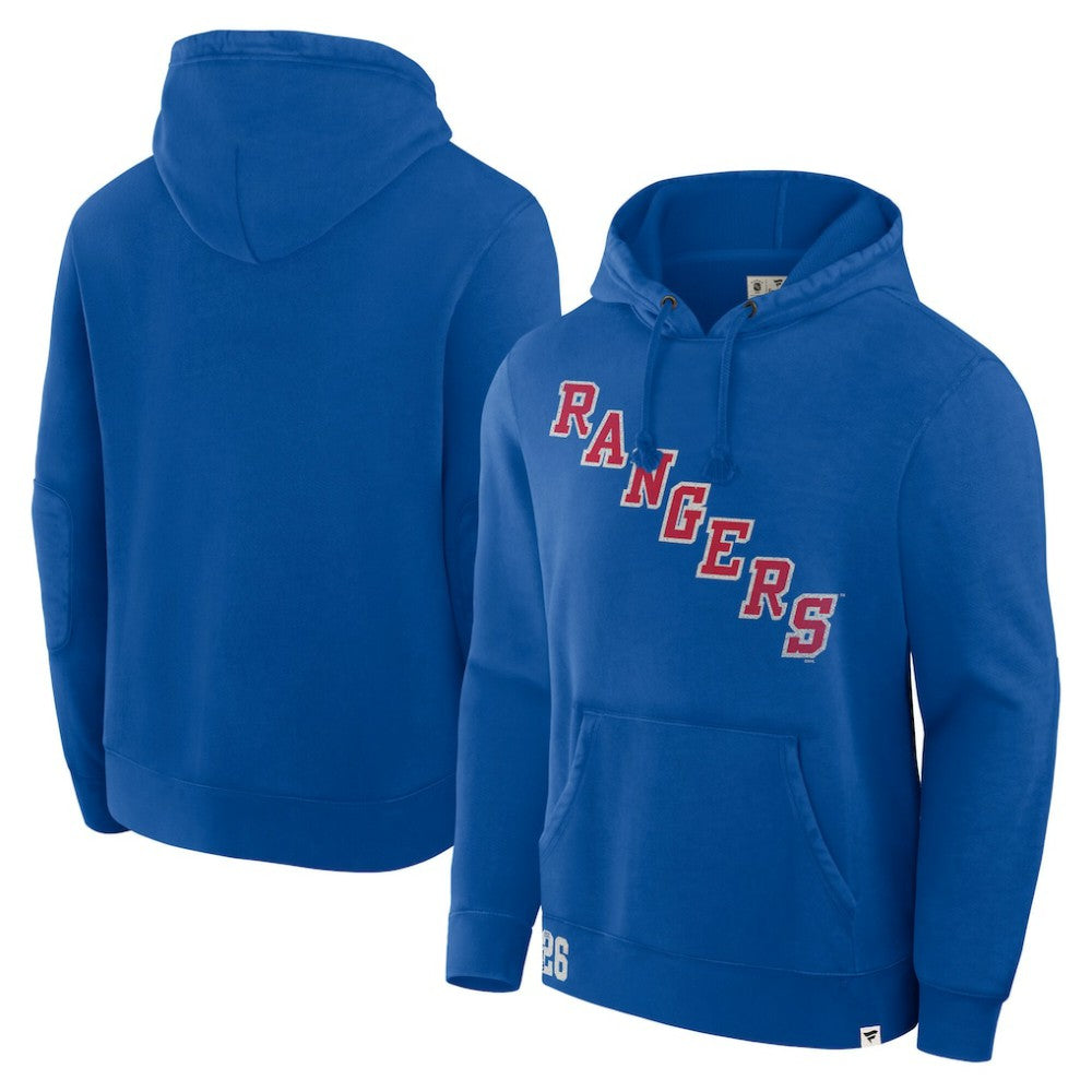 New York Rangers Fanatics Decades Collection Tradition Hoodie - Blue - NHL 202135591