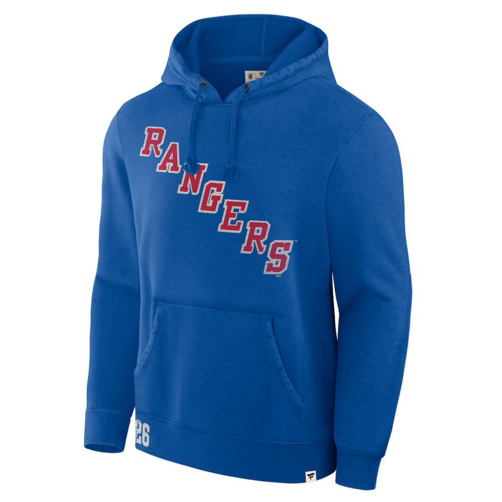 New York Rangers Fanatics Decades Collection Tradition Hoodie - Blue - NHL 202135591