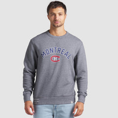 Montreal Canadiens Fanatics Decades Collection Legendary Fleece Pullover Sweatshirt - Heather Gray - NHL 202135600