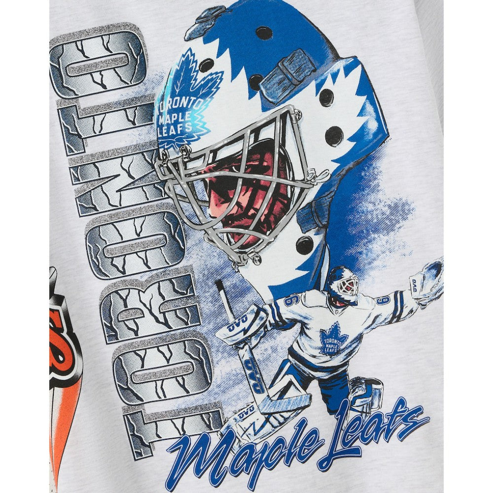 Toronto Maple Leafs OVO x NHL Retro T-Shirt - Heather Gray - NHL 202137987