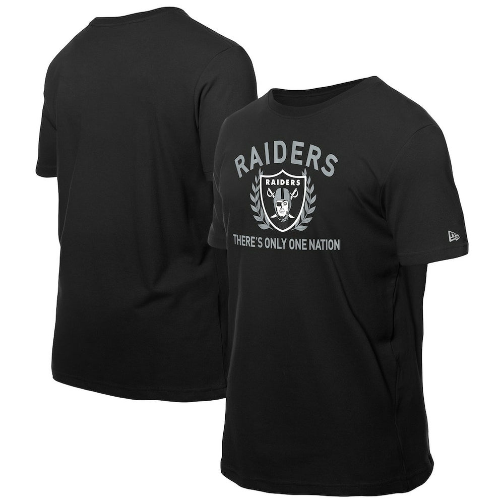 Las Vegas Raiders New Era 2025 NFL Draft T-Shirt Black