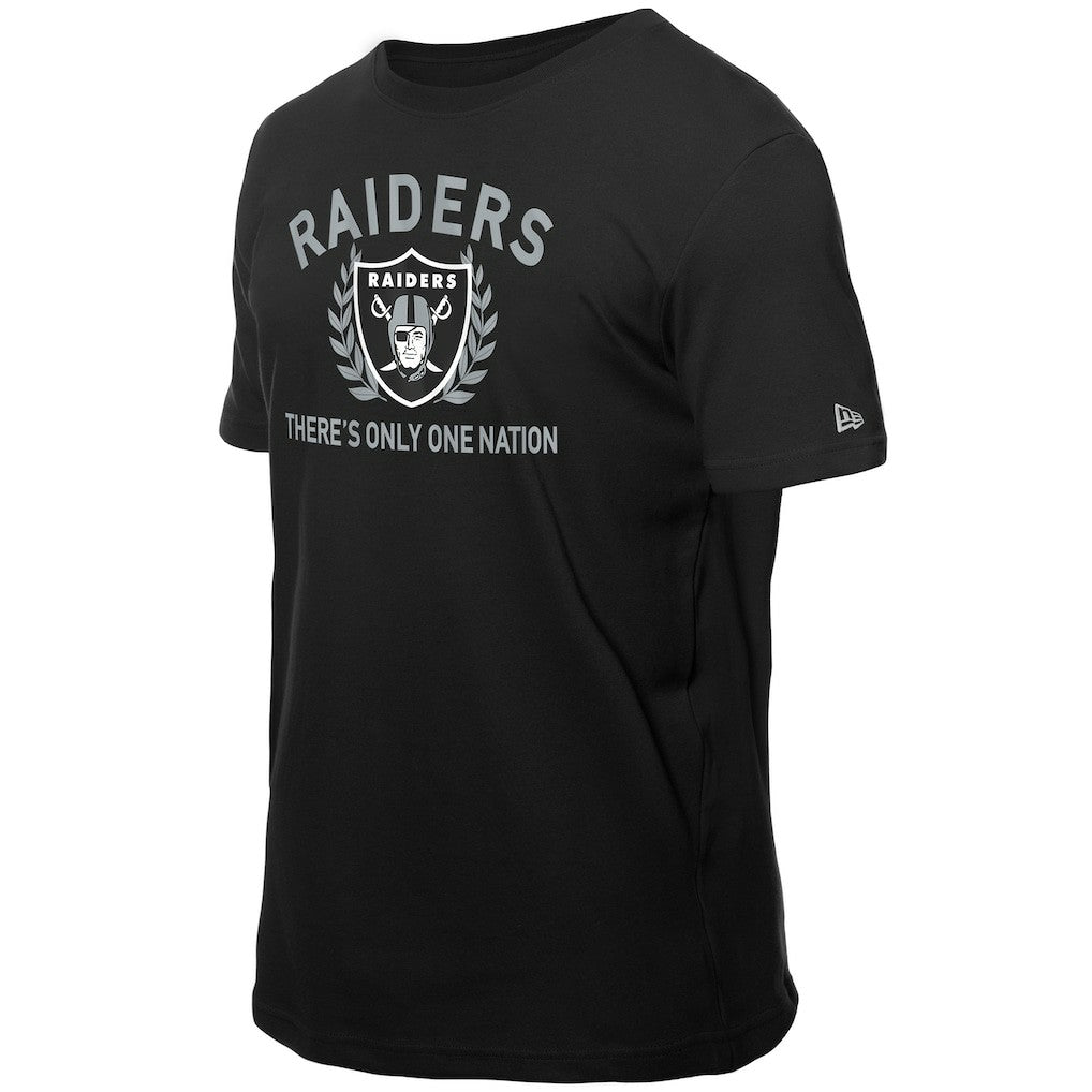 Las Vegas Raiders New Era 2025 NFL Draft T-Shirt Black