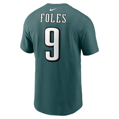 Nike Nick Foles Philadelphia Eagles Retired Player Name & Number T-Shirt Midnight Green