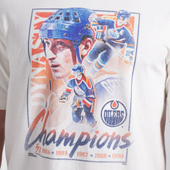 Edmonton Oilers Fanatics Decades Collection Timeless T-Shirt - White - NHL 202143905