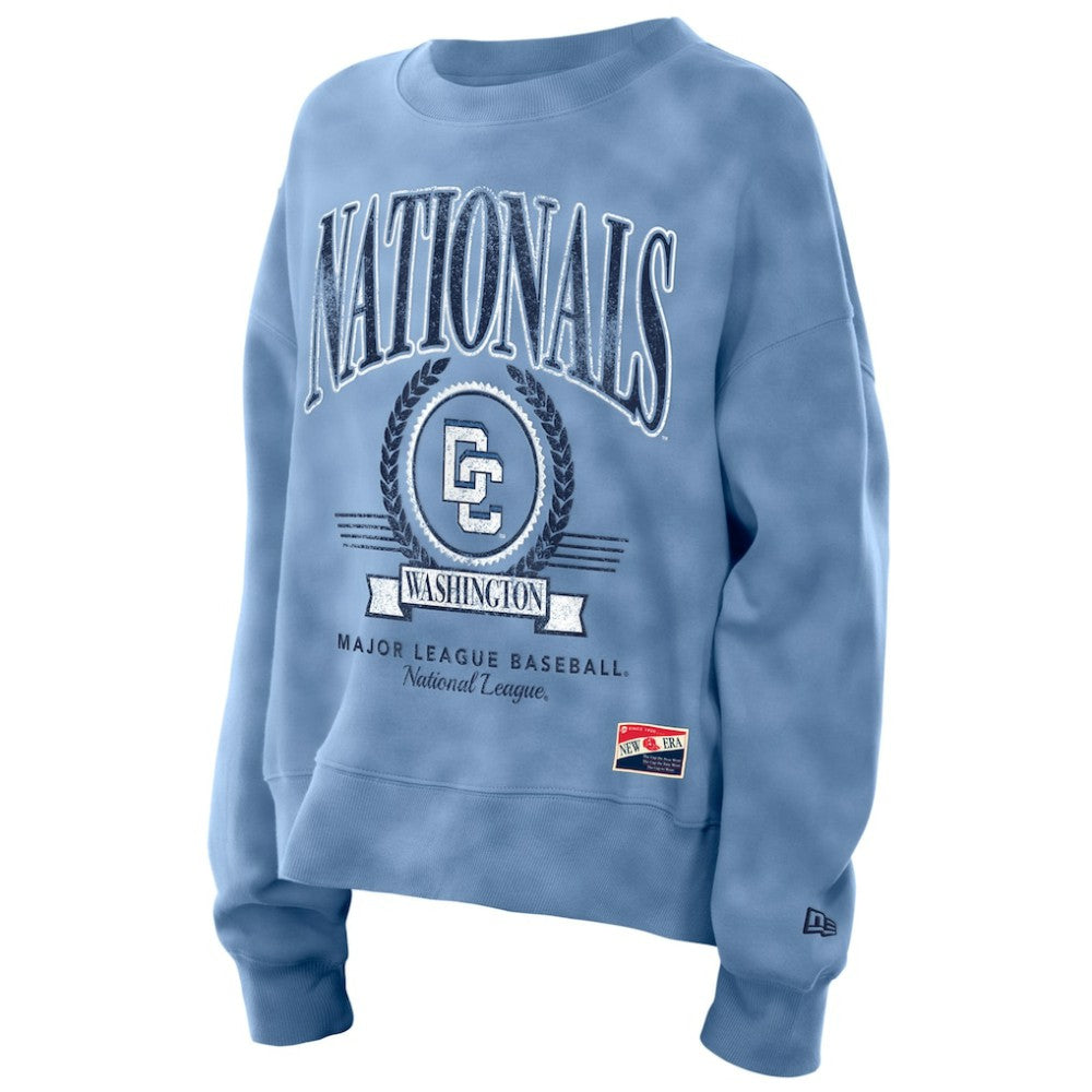 Washington Nationals New Era Women's 2025 City Connect Pullover Sweatshirt - Blue - New Era on Sale